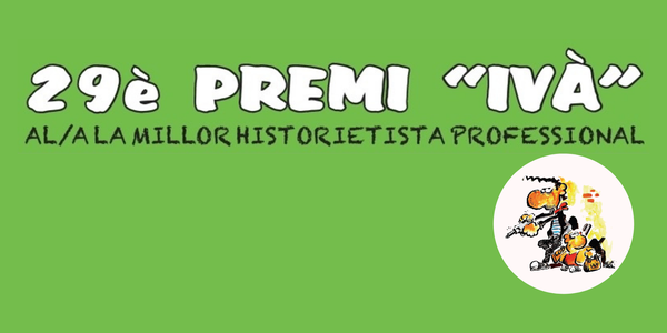 Abiertas las votaciones del 29º Premio Ivà al/a la mejor historietista profesional.