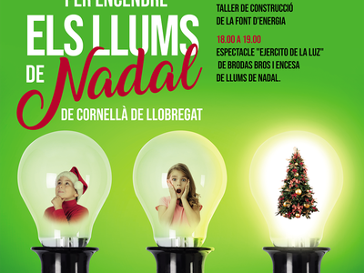 La Fiesta de Encesa da paso al inicio de la campaña de Navidad 2021 y Reyes 2022 en Cornellà