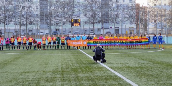 Cornellà dice NO a la lgtbifobia en el deporte