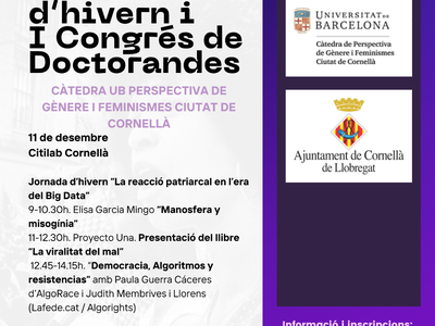Jornada de invierno y 1r Congreso de Doctorandas sobre perspectiva de género y feminismos