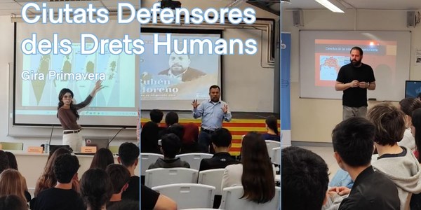 Cornellà cierra la XVI edición de “Ciudades Defensoras de los Derechos Humanos” con una semana de actividades educativas en los institutos