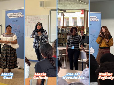 Cornellà finaliza la Gira de Primavera 2025 del proyecto Ciudades Defensoras de los Derechos Humanos con una semana de acciones educativas