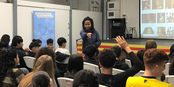 GIRA DE PRIMAVERA DE CIUDADES DEFENSORAS DE LOS DERECHOS HUMANOS CON MELIBEA OBONO