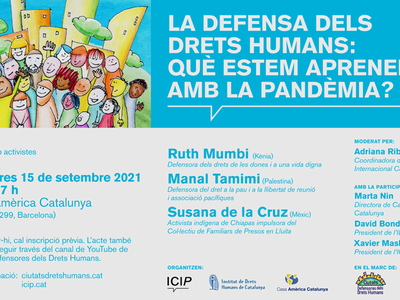Jornada sobre “La defensa de los Derechos Humanos: Qué estamos aprendiendo con la pandemia?”